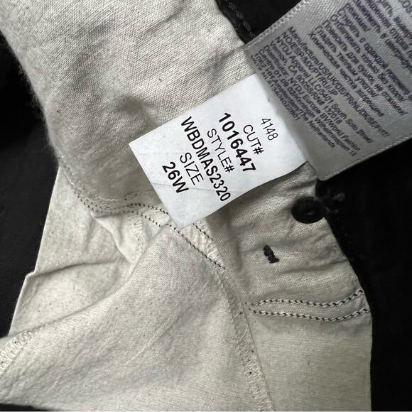 NWT NYDJ Ami Skinny Ankle Jeans In Plus Size black sz 26w - Picture 6 of 12